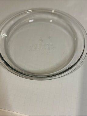 Anchor Hocking Clear Glass Pie Plate
